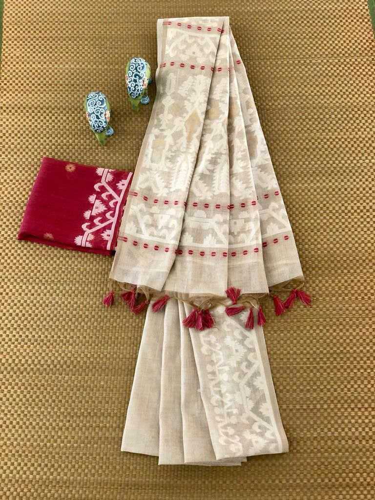 YNF COTTON RAE handwoven WHOLESALE JAMDANI SRAEE MANUFACTURER